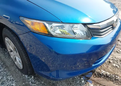 2012 Honda Civic Lx z USA, uszkodzony, nr VIN 19XFB2F56CE043126